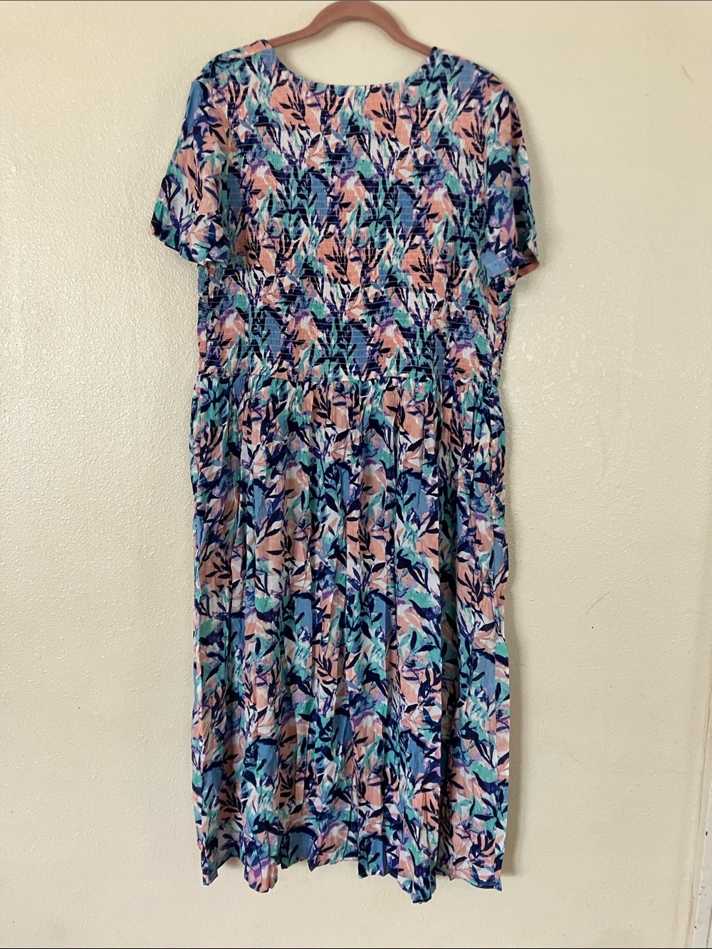 National Smocked Summer Dress, 1X - Picture 8 of 8